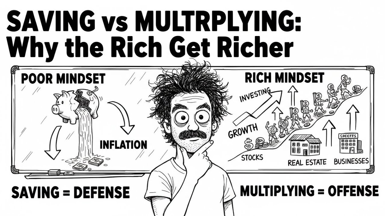 Saving Money Won’t Make You Rich — Here’s Why