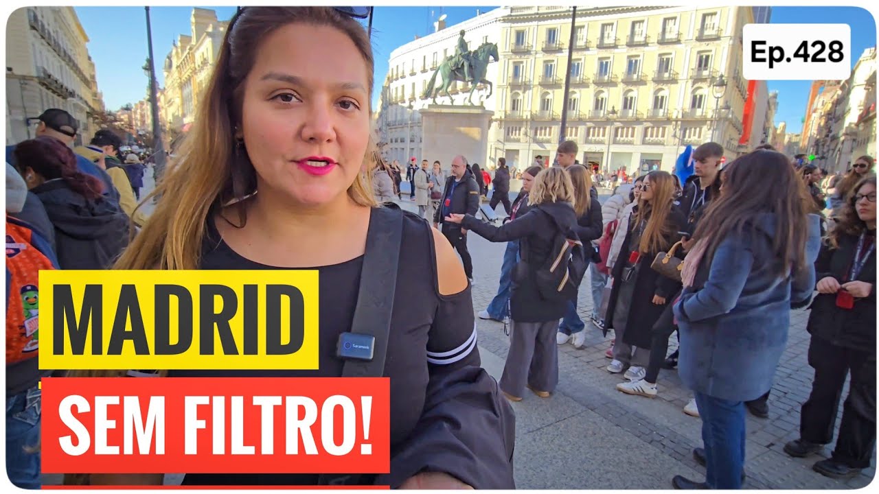 COMO É CONHECER MADRID GASTANDO POUCO!