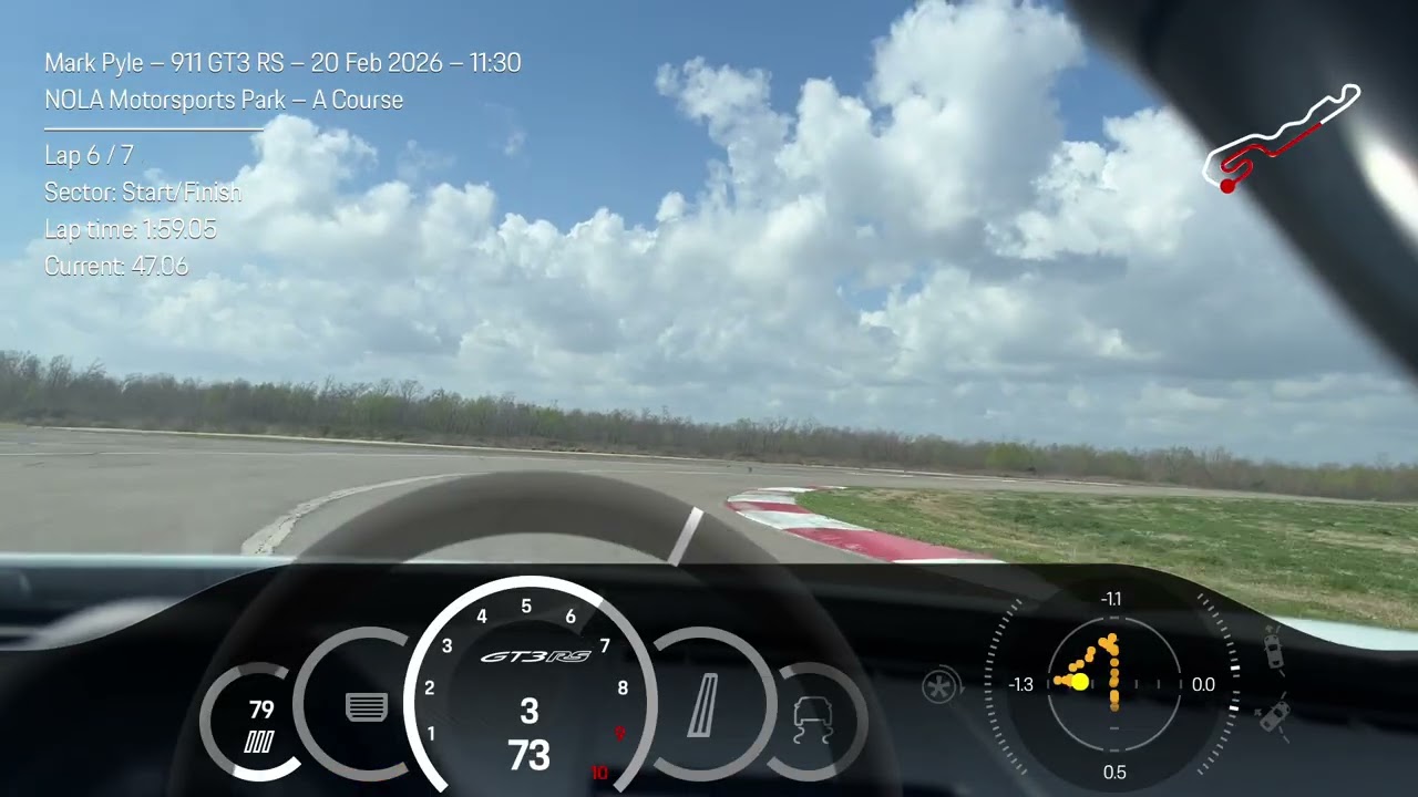 NOLA Motorsports Park A Course 20260220 1130 Lap6