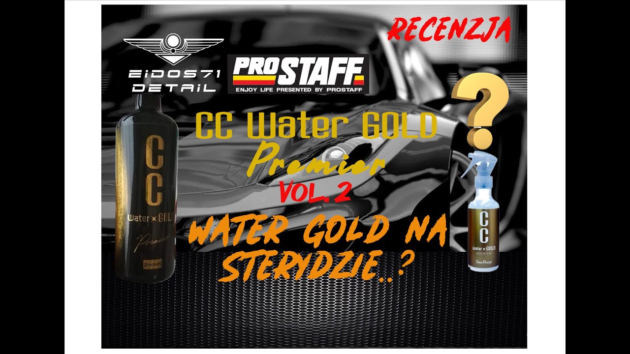 Prostaff Water Gold CC Premier - test vol.  2. Pomiary połysku.