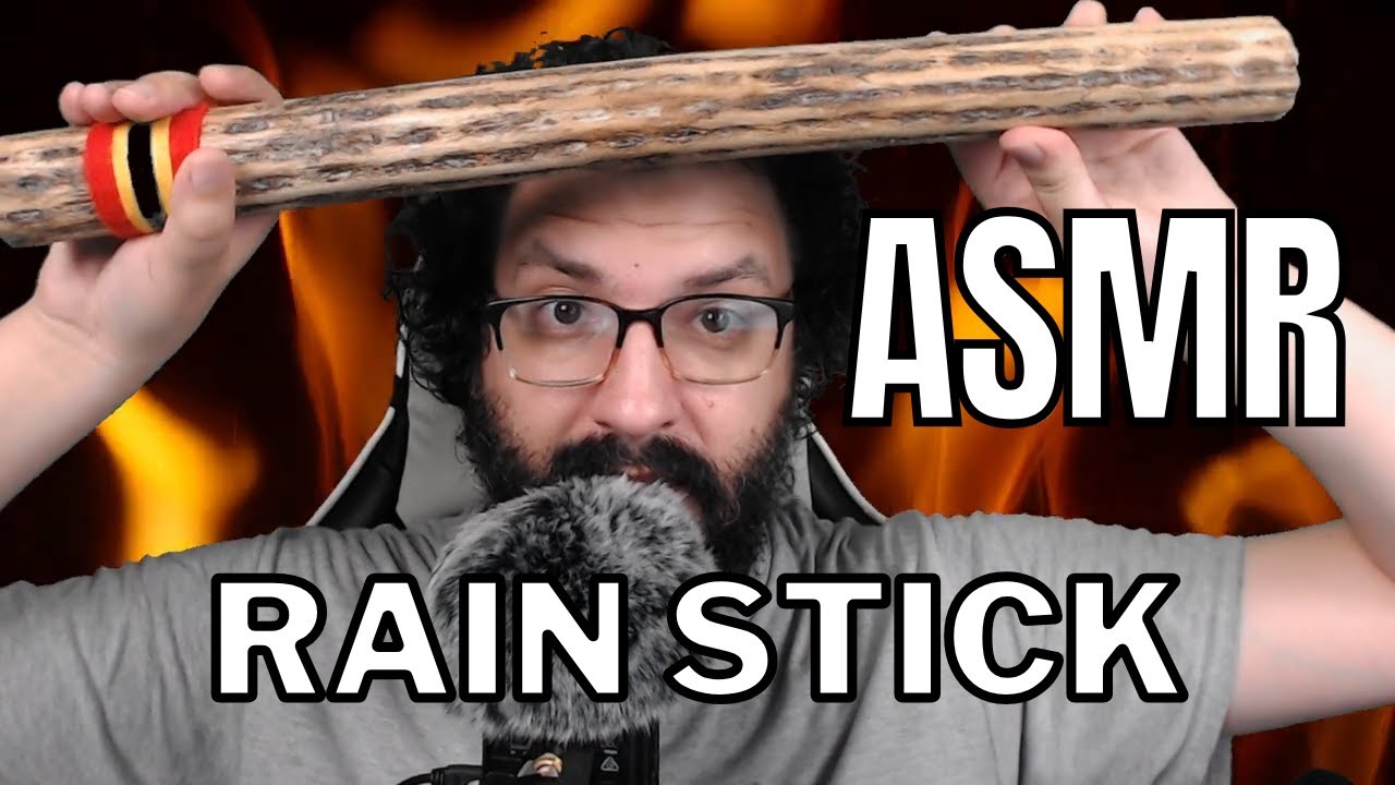ASMR - Relaxing Sounds With Rain Stick, Tingle Tube, Fishbowl, and More!