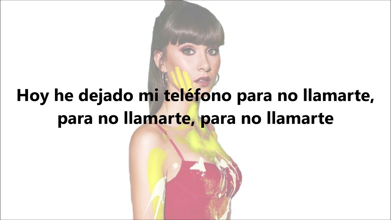 Aitana - Teléfono, Letra