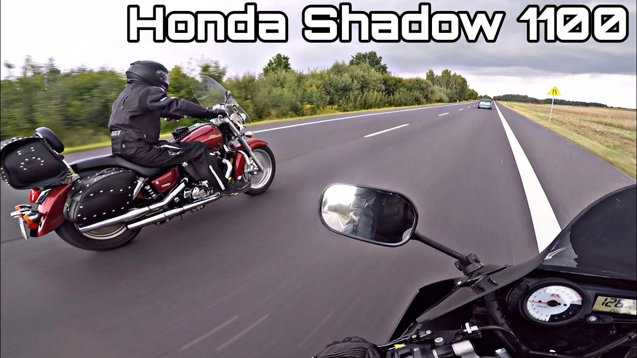 Honda Shadow 1100 - jazda testowa