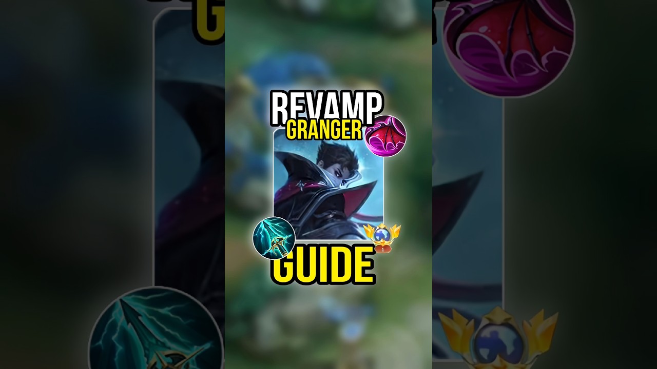 This is how to use revamp granger #granger #mobilelegends #mlbb