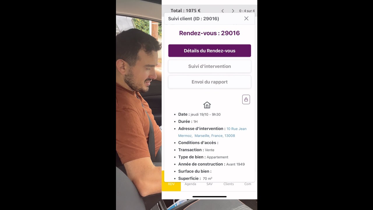 Une journ&eacute;e type avec Gestiondiag pour un diagnostiqueur