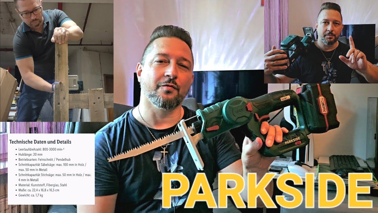 Parkside Akku Stich und Säbelsäge PSSSA Li B2 REVIEW