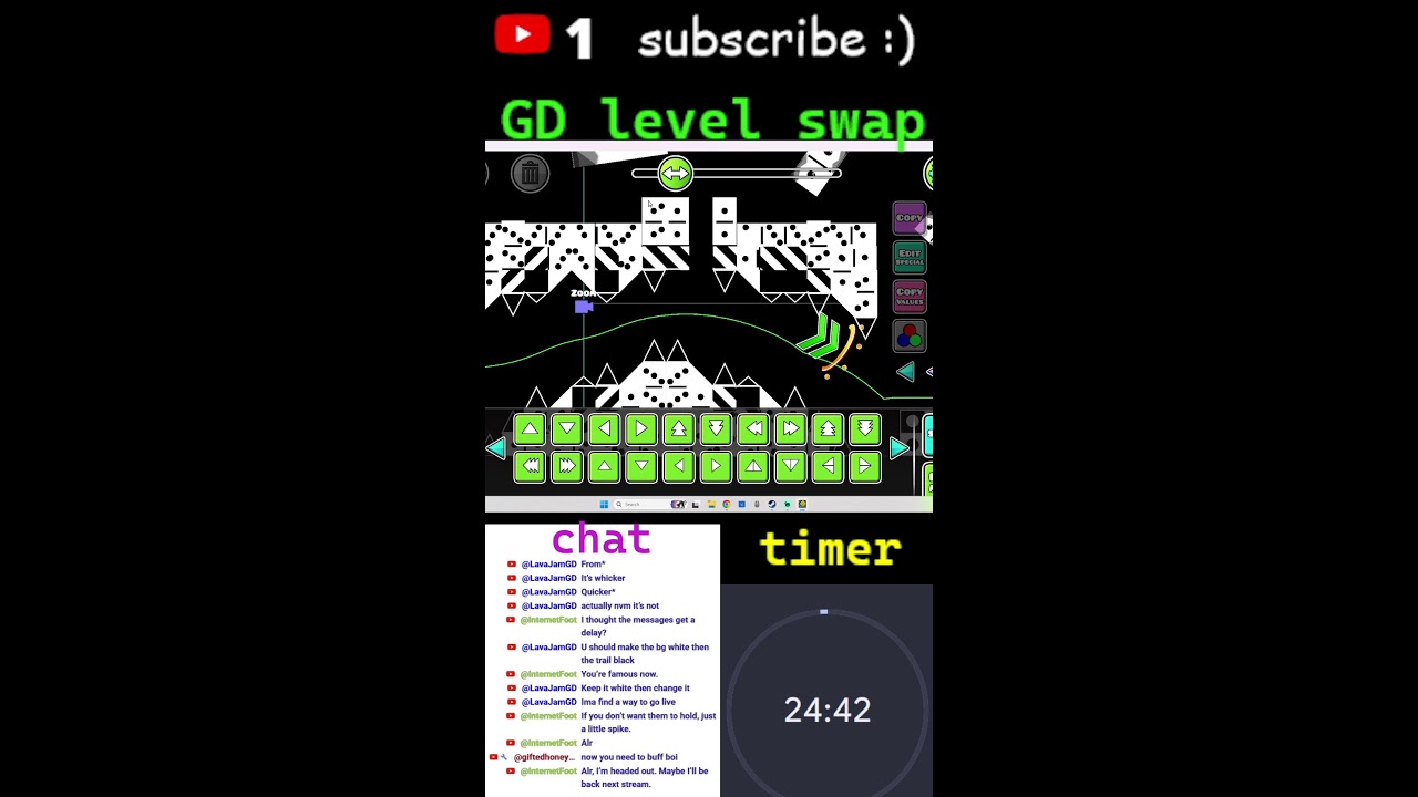 gd level swap - geometry dash
