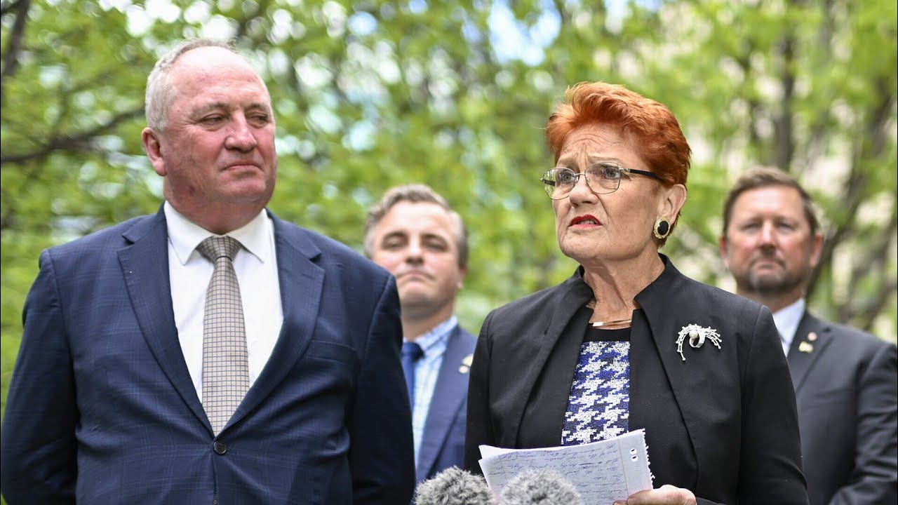 ‘The people decide’: Joyce explains One Nation’s election plan