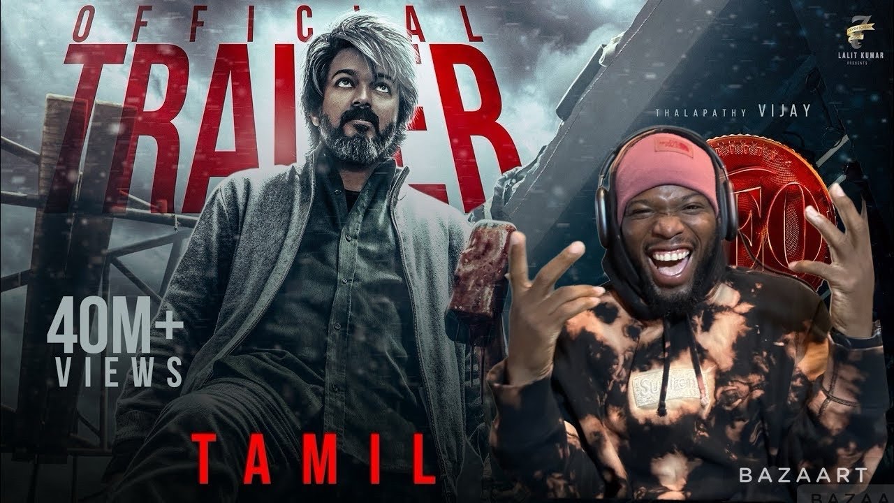 LEO - Official Trailer REACTION | Thalapathy Vijay | Lokesh Kanagaraj | Anirudh | Spiritlocs