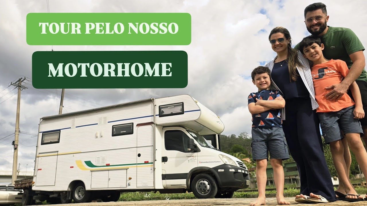 TOUR PELO MOTORHOME - VIAGEM EM FAMÍLIA - DANIEL & ANTÔNIO 