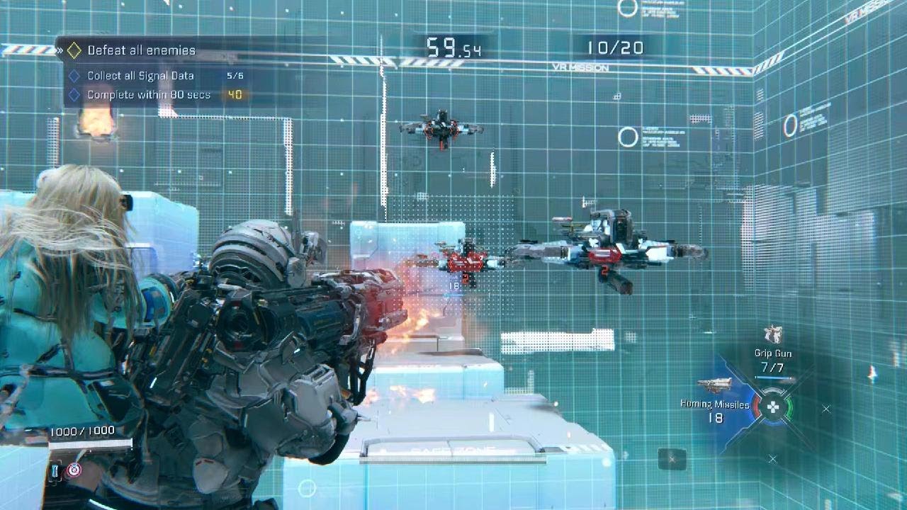 Pragmata - Lock and Roll - Training Simulation 17
