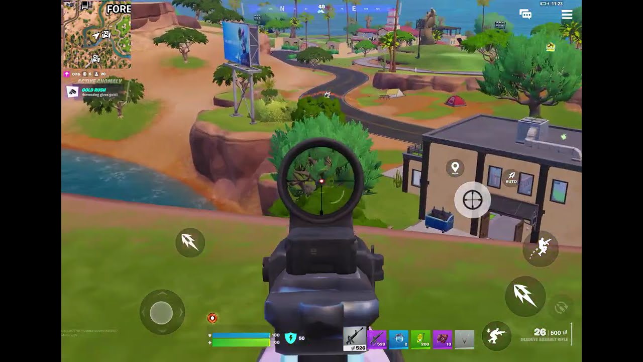 Good run 😛 #ipad #fortnite 
