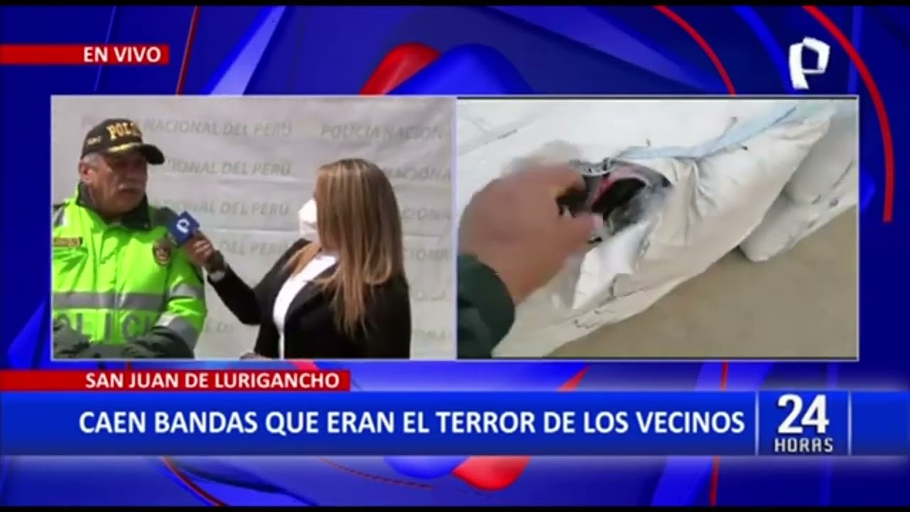 Coronel Charles al frente: caen dos bandas criminales en San Juan de Lurigancho