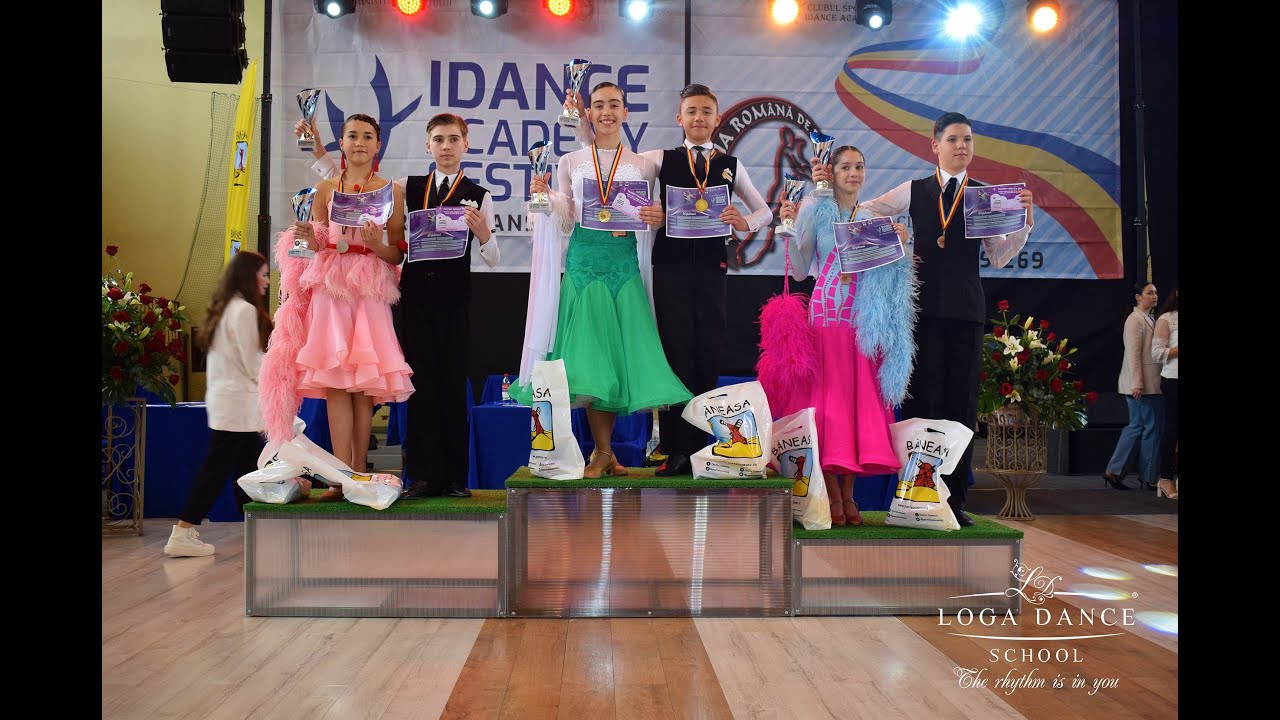 Loga Dance School la iDance Festival - Clasa D (12-13 ani) Ballroom Dancing