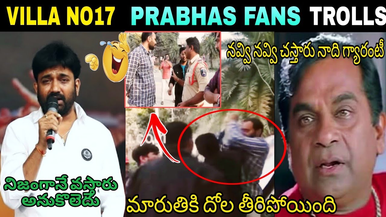 Prabhas Fans Attack Director Maruthi House || Raja Saab Fans Reaction Trolls | Maruthi Latest Trolls