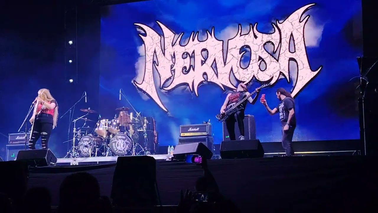 Nervosa - Full Show - Quitofest 2025 (New album announcement) 