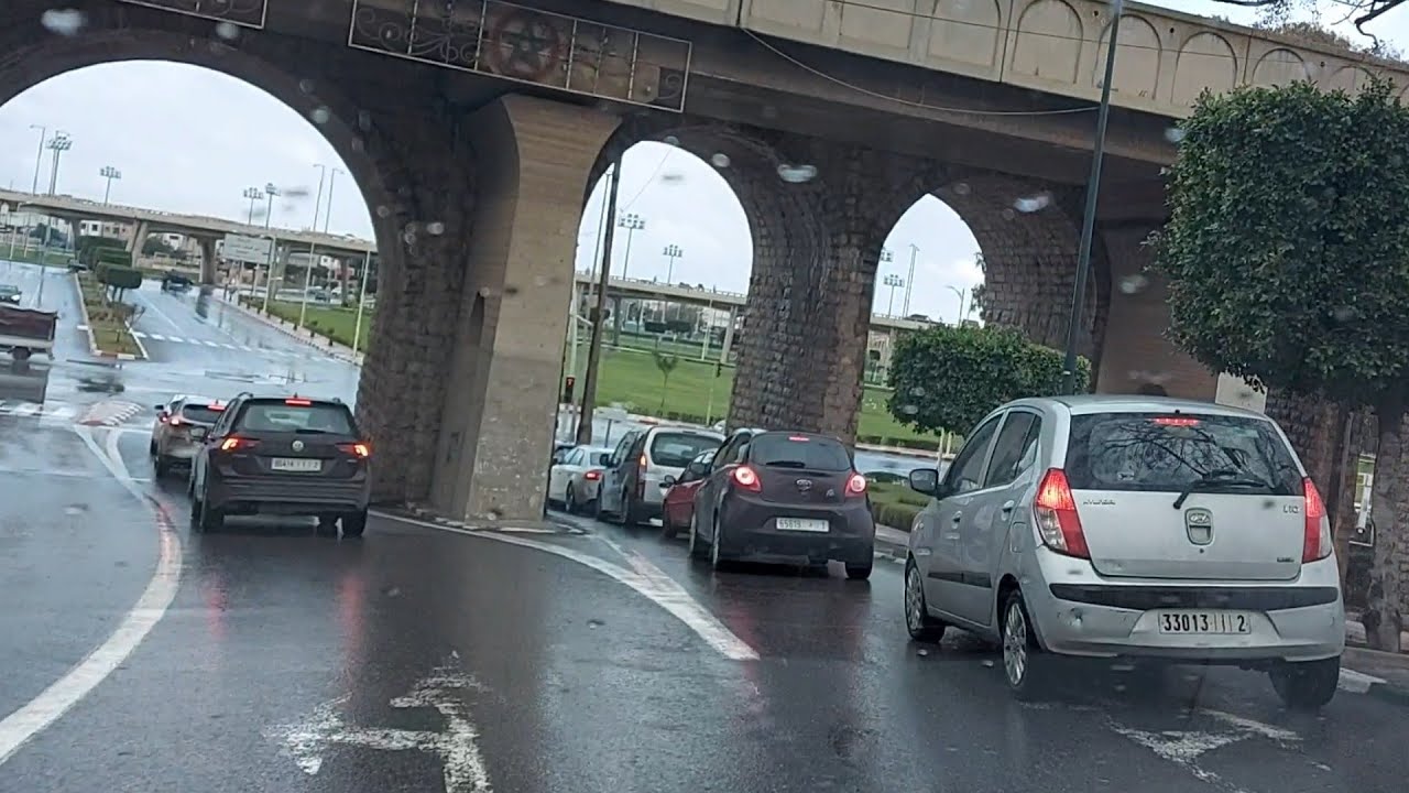 سلا بطانة اتجاه الرباط 🇲🇦 SALÉ BETTANA DIRECTION RABAT VIA PONT HASSAN II #MOROCCO #RABAT #MAROC