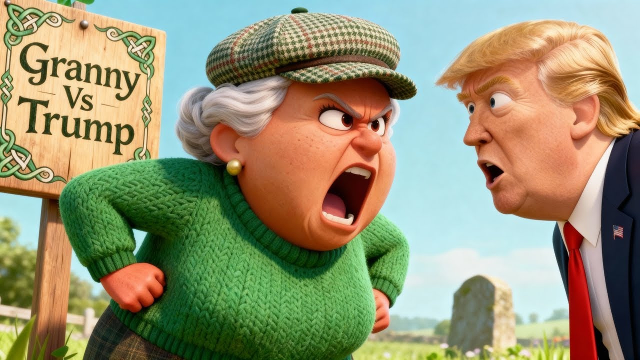 Irish Granny vs Donald Trump Kick Up the Arse Parody Song! 🍀 Funny Celtic Folk 2026