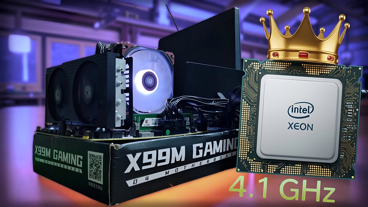 EL mejor combo Xeon chino para juegos (Compatible con Windows 11 y TPM 2.0)