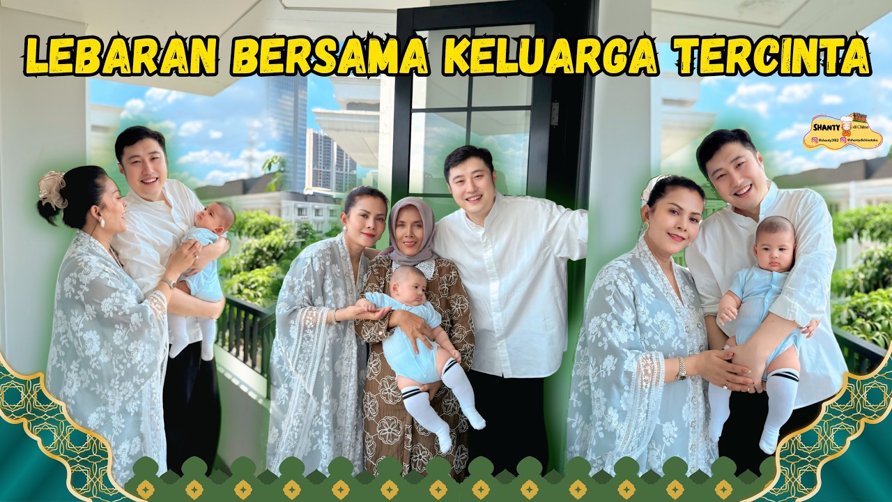 INDAHNYA MOMEN BERSAMA KELUARGA TERCINTA DI HARI RAYA IDUL FITRI, LEBARAN PERTAMA KANGLE! 🤭💚