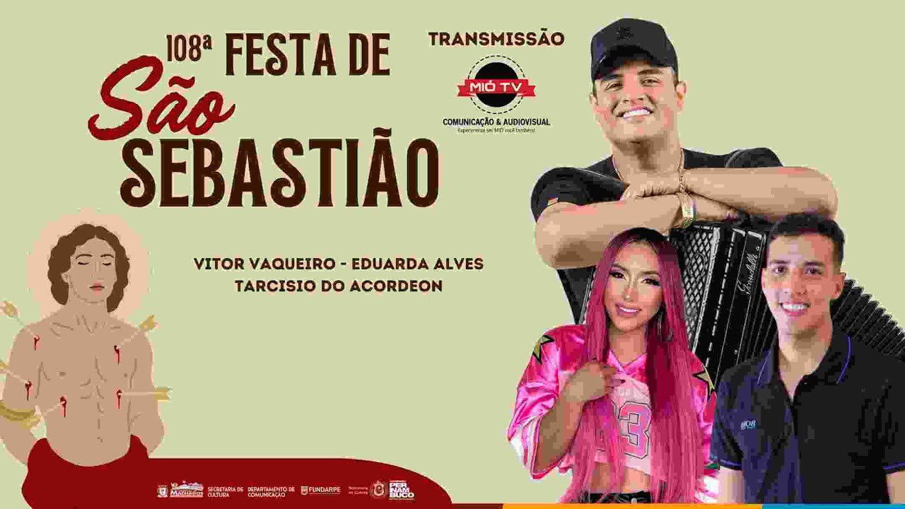 108ª Festa de São Sebastião de Machados 2026
