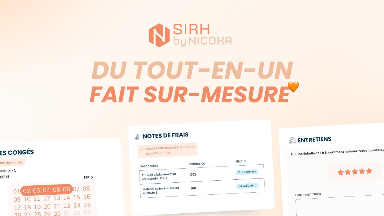 🧡 D&eacute;couvrez Nicoka SIRH, une solution tout-en-un, faite sur-mesure