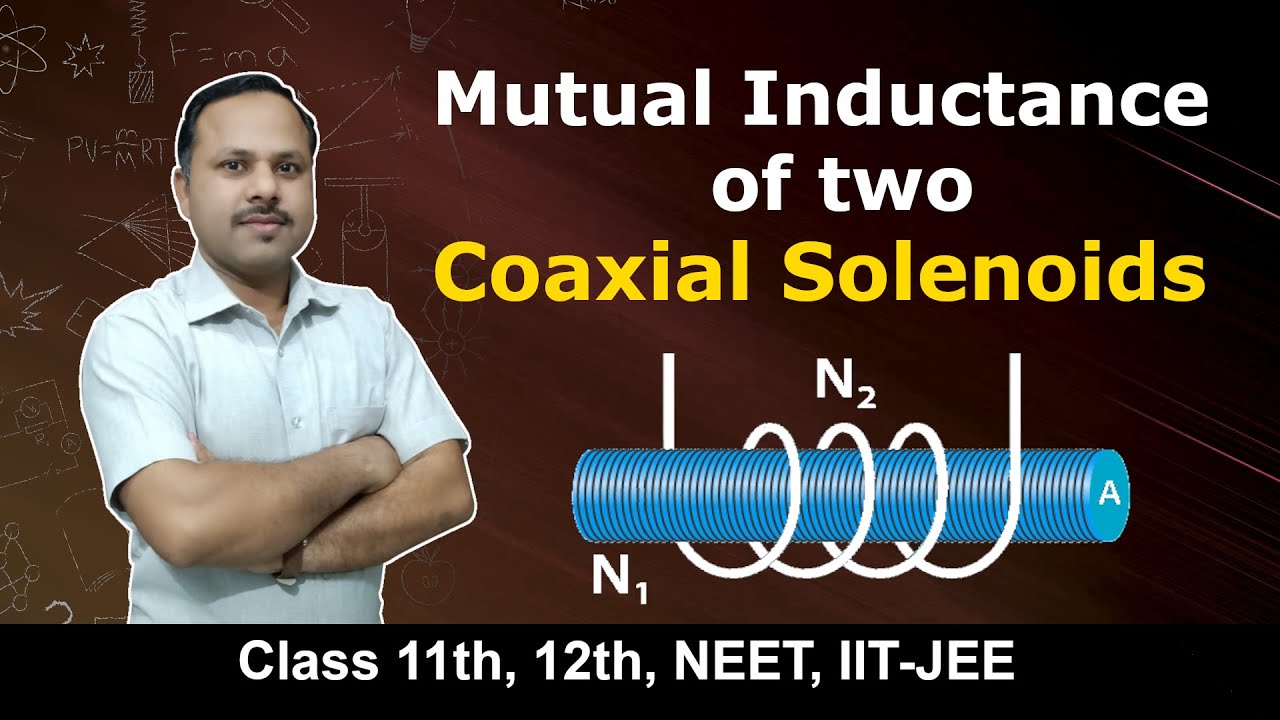 Mutual inductance of two coaxial solenoids | 12th Physics #cbse #umeshrajoria