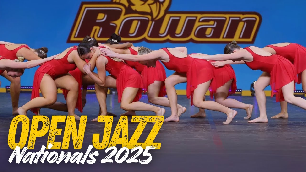 Rowan University Dance Team Open Jazz UDA Nationals 2025