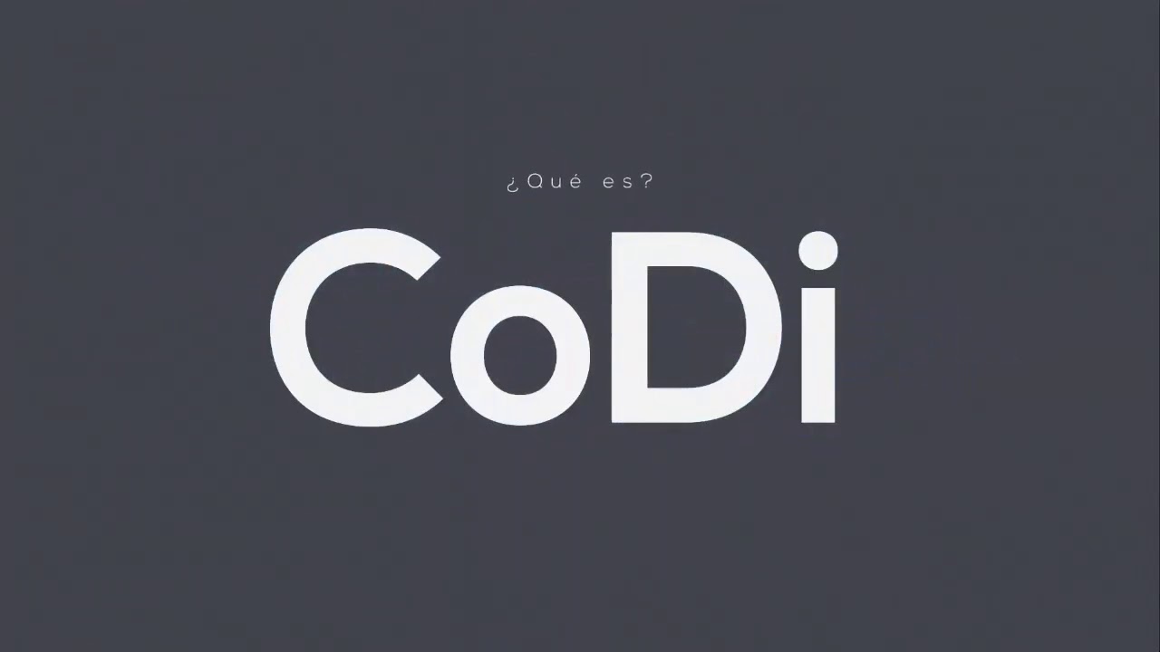&iquest;Qu&eacute; es CoDI?