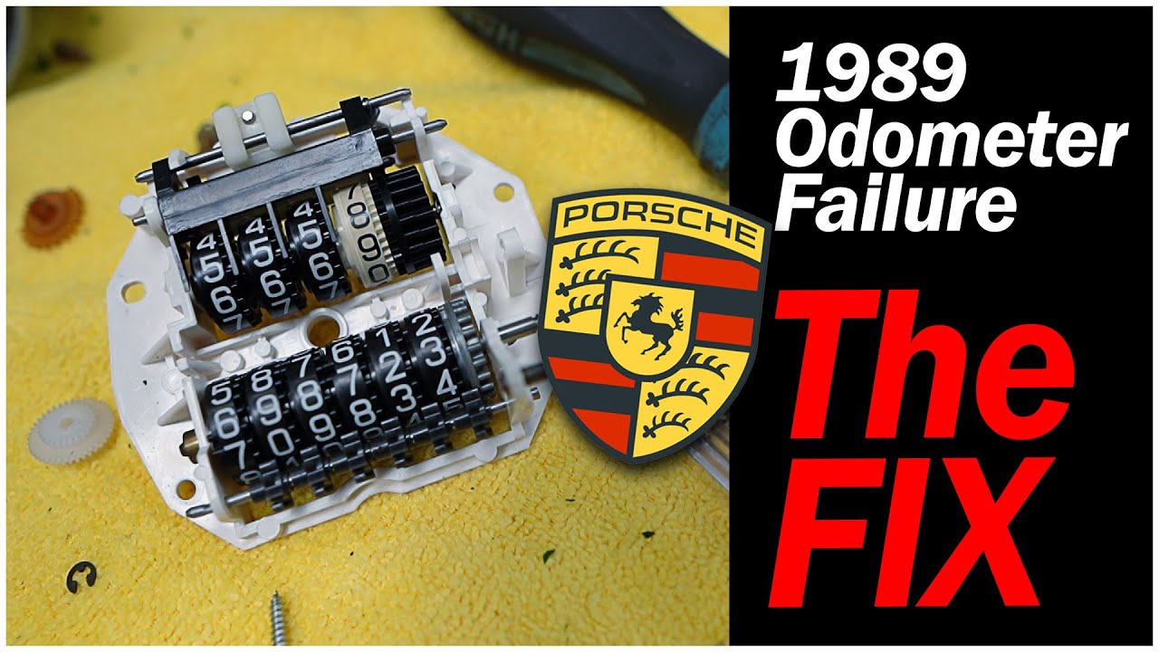 1989 Porsche 911 Odometer Stopped Counting Up The Miles