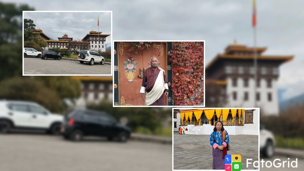 Visited the sacred bhuddha relics that display at Tashichho Dzong