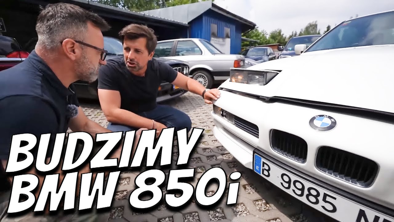Czas obudzić BIAŁEGO KRUKA! 😍 | BMW 850i