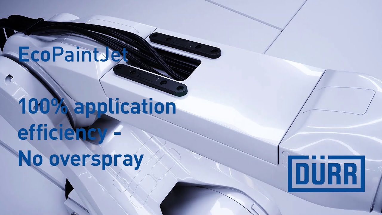 EcoPaintJet: 100% application - no overspray