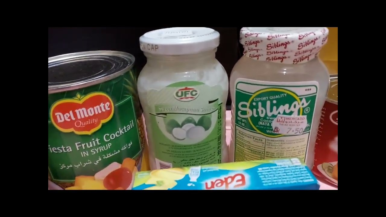 Macapuno Fruit Salad | Buko Salad
