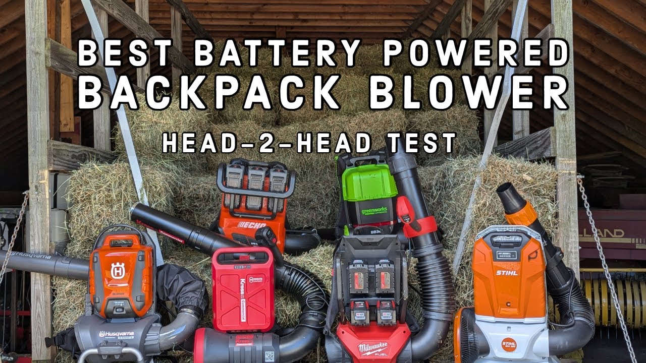 Battery Powered Backpack Blower Comparison