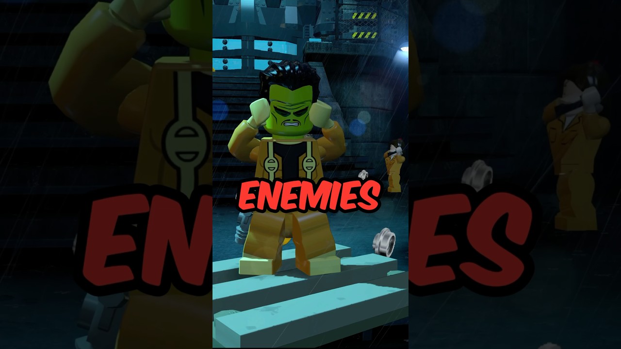 Lego Marvel Super Heroes: Диалог Халка против Лидера #видеоигры #legomarvel #hulk