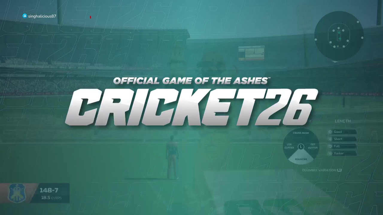 Playing Cricket26 Tag Team vs Guneet