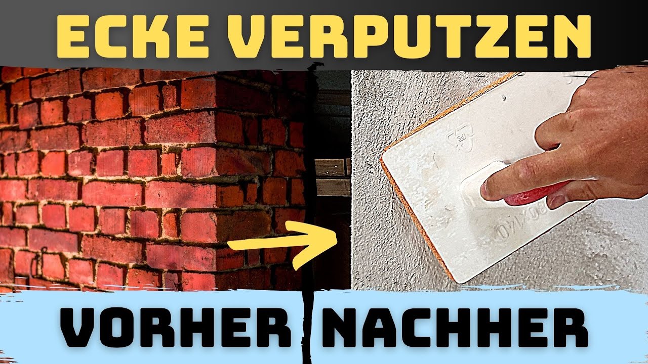 Türlaibung verputzen (Innen im Durchgang) – So kannst du eine Mauerkante bzw. Wandecke herstellen!