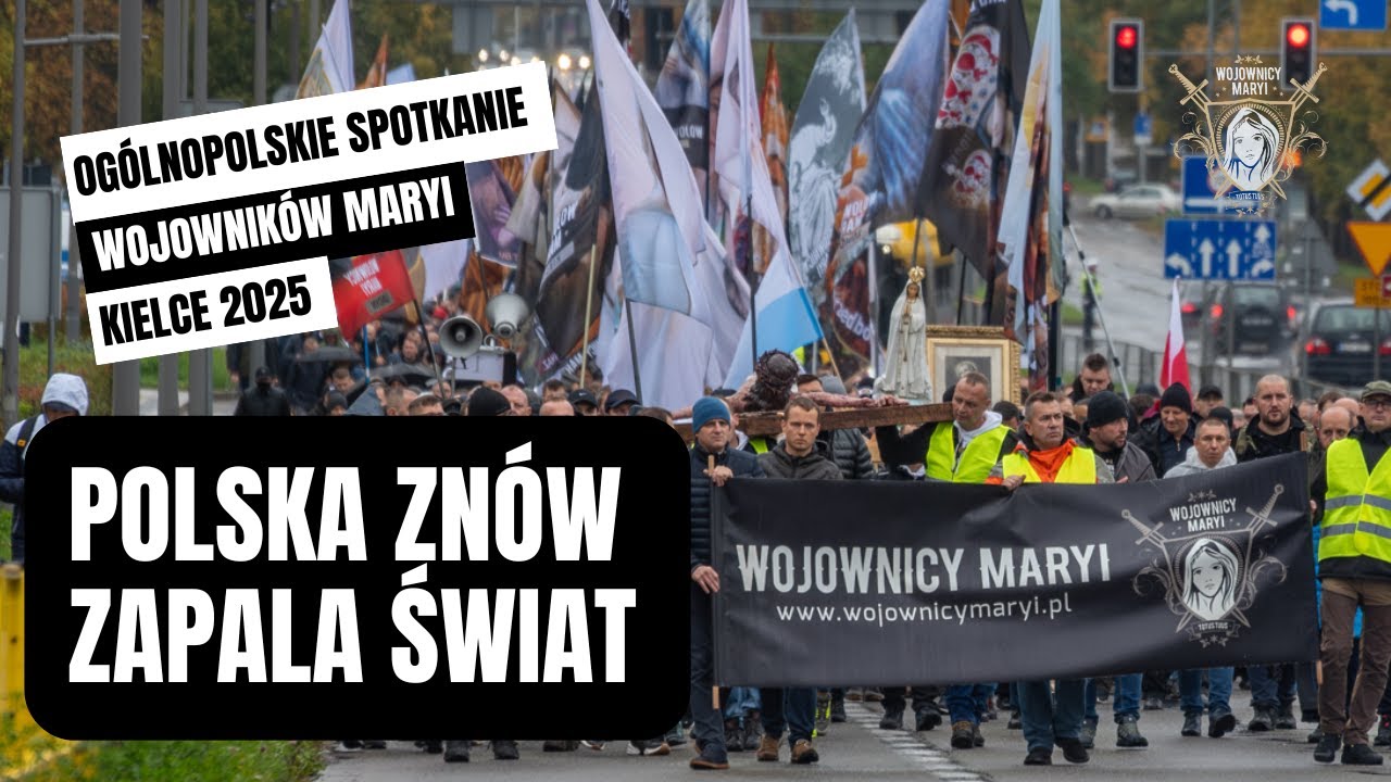 Polska znów zapala Świat | Spotkanie Wojowników Maryi – Kielce 2025