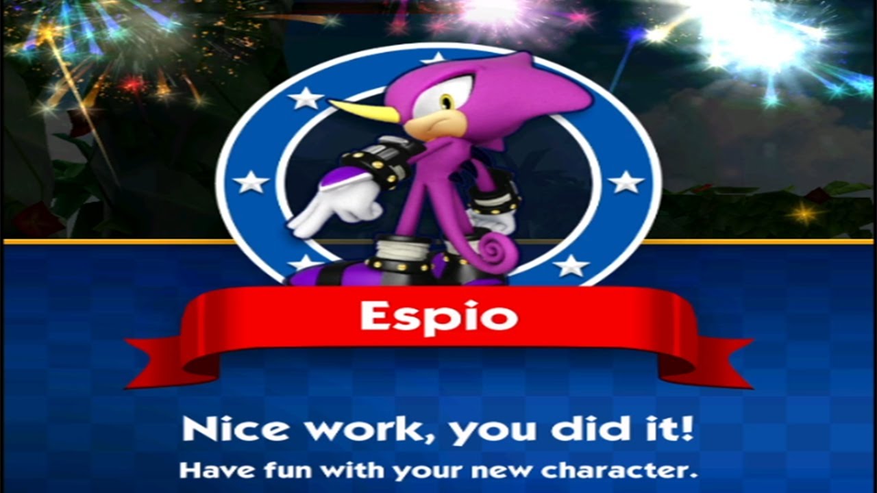 Sonic Dash | ESPIO EVENT | ESPIO UNLOCKED & Run | Gameplay - Walkthrough [Android & iOS] - #32