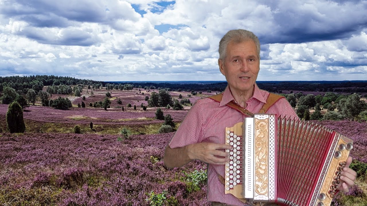 Wenn die Heide blüht auf der Steirischen mit Gesang von Gottfried Kletzmair ( A-D-G-C )
