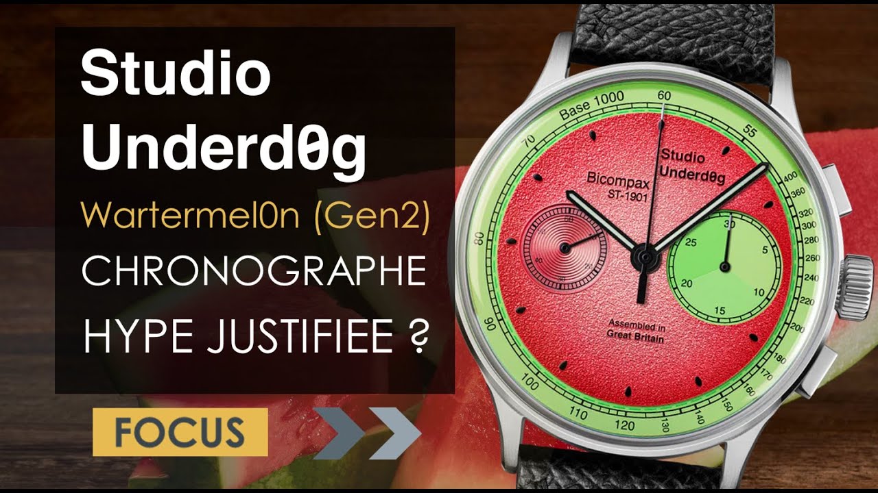 HYPE justifiée ?! Analyse complète de la Studio Underd0g Watermelon Gen 2 + Avis