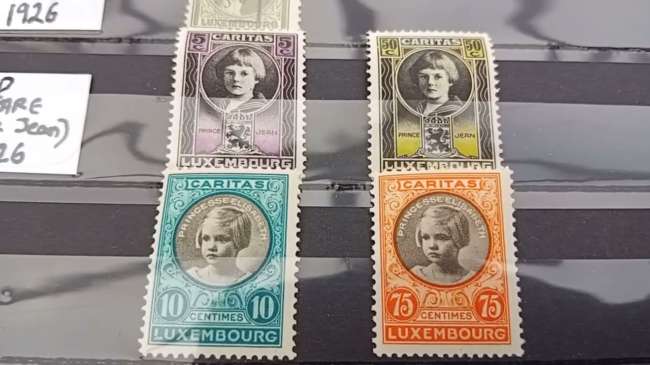 Luxembourg collection: part 1