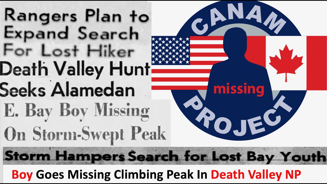 Missing 411 David Paulides Presents the case of a Missing boy from Death Valley National Park
