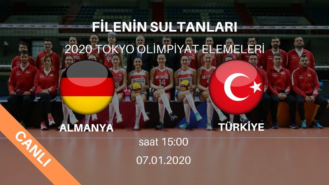 Almanya - T&uuml;rkiye | 2020 Tokyo Olimpiyat Elemeleri