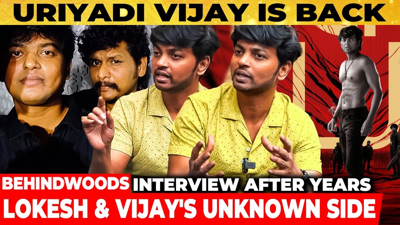 Lokesh, Uriyadi, Fight Club🔥 Vijay Kumar's Latest Frank Interview