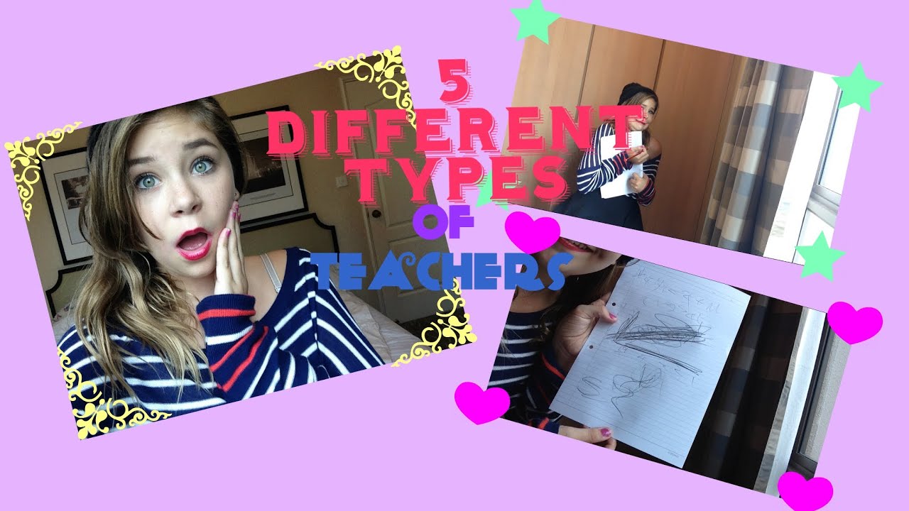 5 Different Types Of Teachers | Katie