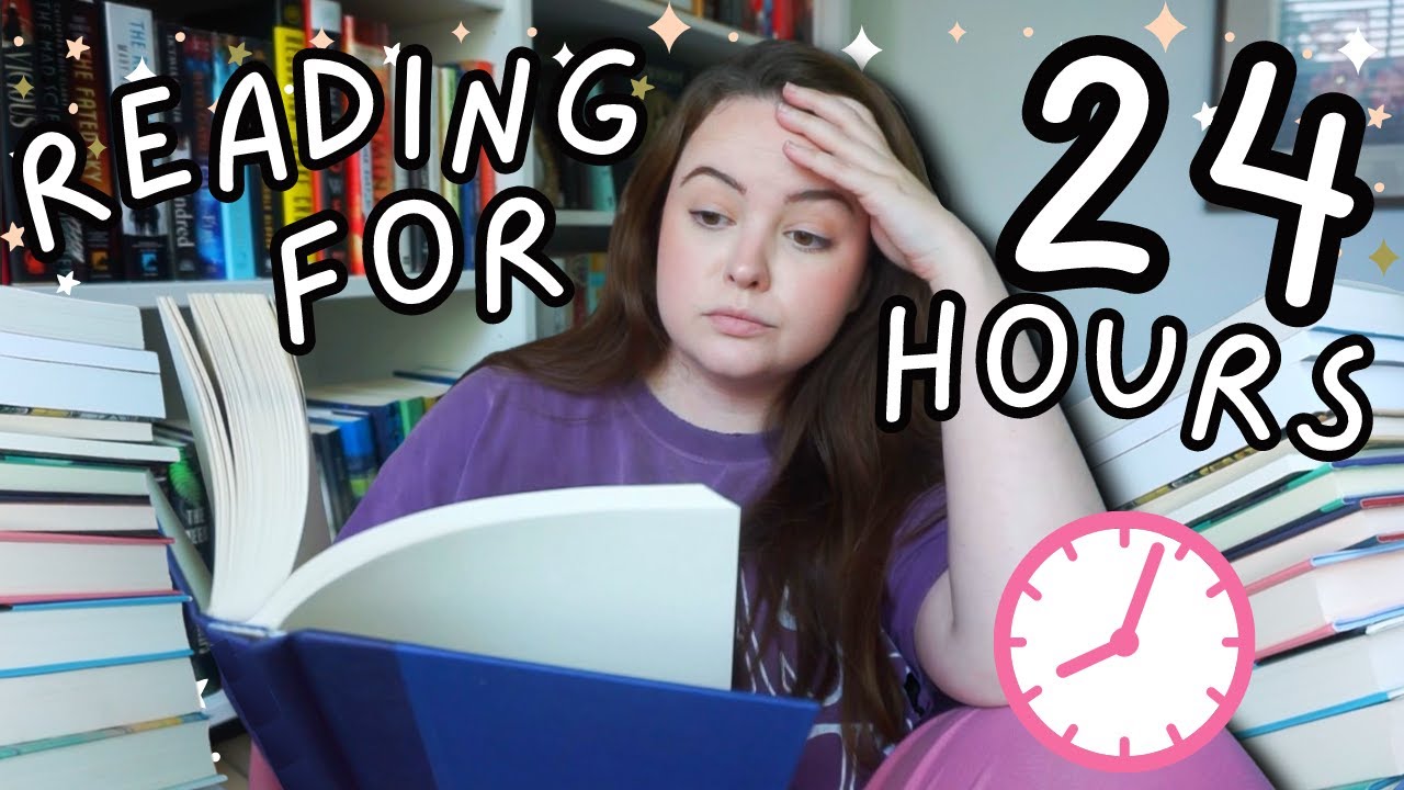 reading as many BOOKS as possible in 24 HOURS!