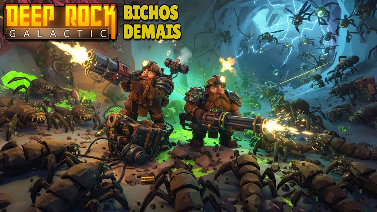 Deep Rock Galatic - Missão de 4 ovos feat Davi #drg #deeprockgalactic