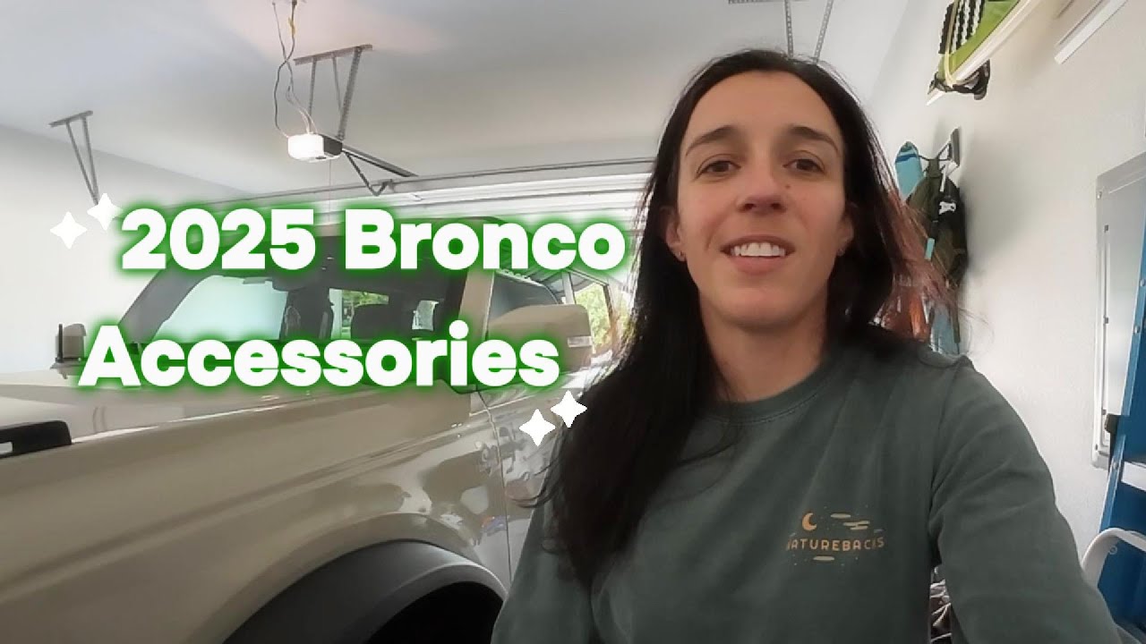 2025 Ford Bronco Outer Banks Accessories